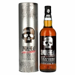 Smokehead HIGH VOLTAGE Islay Single Malt Scotch Whisky 58% Vol. 0,7l in Tinbox