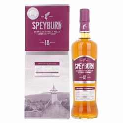 Speyburn 18 Years Old Speyside Single Malt Scotch Whisky 46% Vol. 0,7l in Giftbox