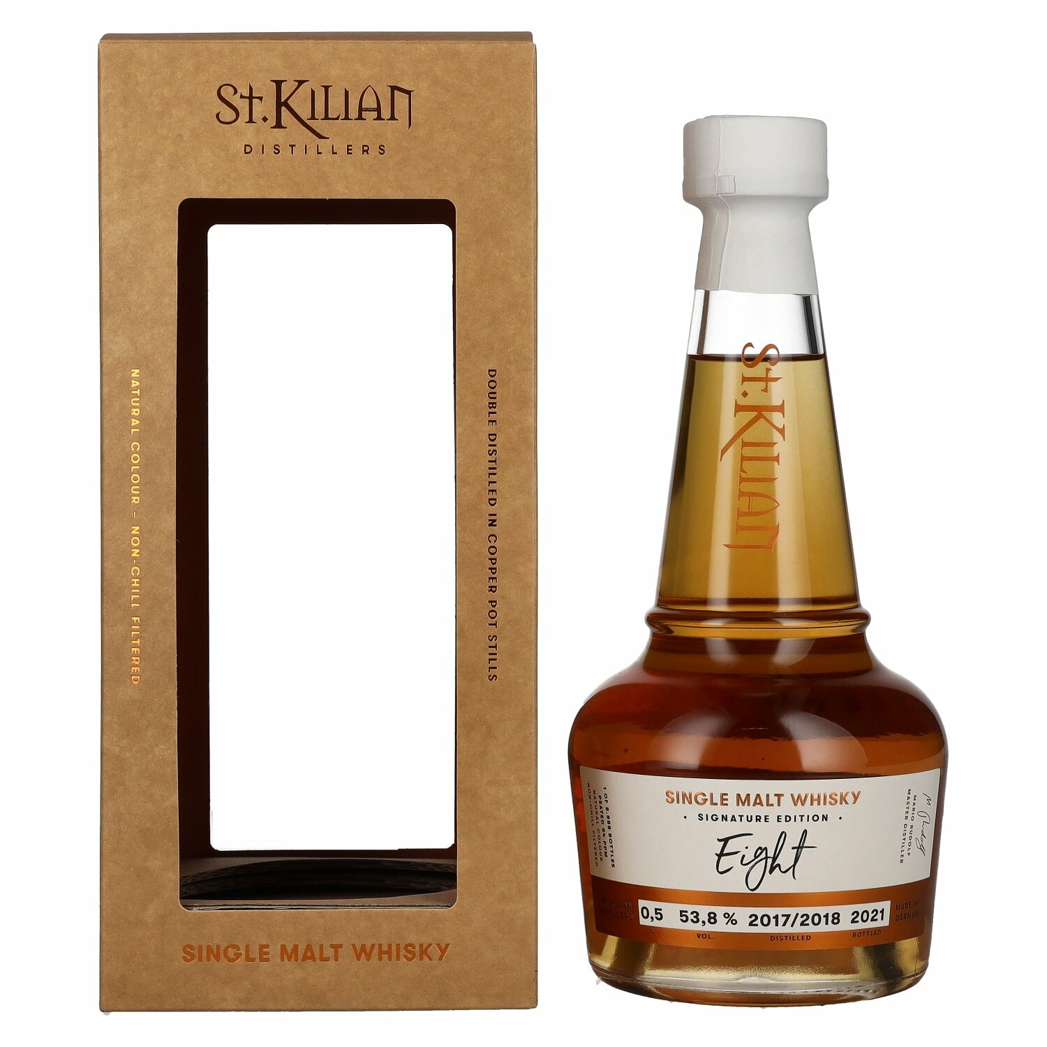 St. Kilian Signature Edition EIGHT Single Malt Whisky 53,8% Vol. 0,5l in Giftbox