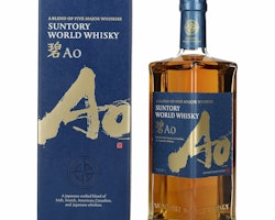Suntory AO World Blend Whisky 43% Vol. 0,7l in Giftbox
