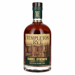 Templeton Rye Barrel Strength Straight Rye Whiskey 2020 56,6% Vol. 0,7l