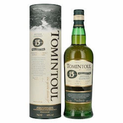 Tomintoul 15 Years Old WITH A PEATY TANG 40% Vol. 0,7l in Giftbox