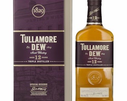 Tullamore D.E.W. 12 Years Old Irish Whiskey Special Reserve 40% Vol. 0,7l in Giftbox