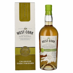 West Cork Single Malt Irish Whiskey CALVADOS CASK FINISHED 43% Vol. 0,7l in Giftbox
