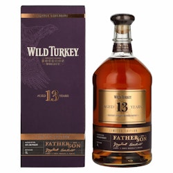 Wild Turkey 13 Years Old Kentucky Straight Bourbon Whiskey FATHER AND SON Limited Edition 43% Vol. 1l in Giftbox