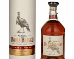 Wild Turkey RARE BREED Kentucky Straight Bourbon Whiskey Barrel Proof 58,4% Vol. 0,7l in Giftbox