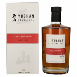 Yushan Signature Single Malt Whisky SHERRY CASK 46% Vol. 0,7l in Giftbox