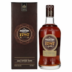 Angostura 1787 15 Years Old Super Premium Rum 40% Vol. 0,7l in Giftbox