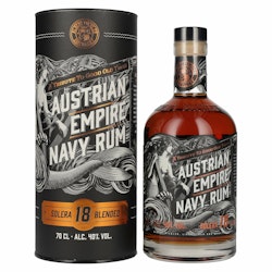Austrian Empire Navy Rum 18 Solera Blended 40% Vol. 0,7l in Giftbox