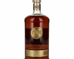 Bacardi 10 Años Gran Reserva Diez Extra Rare Gold Rum 40% Vol. 1l