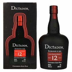 Dictador 12 Years Ultra Premium Reserve 40% Vol. 0,7l in Giftbox