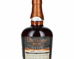 Dictador BEST OF 1973 ALTISIMO Colombian Rum Limited Release 47% Vol. 0,7l