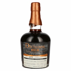 Dictador BEST OF 1977 EXTREMO Colombian Rum 40YO/060617EX-SH121 41% Vol. 0,7l