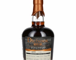 Dictador BEST OF 1977 APASIONADO Colombian Rum 40YO/070617-111/EX-P321 41% Vol. 0,7l