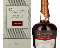 Dictador CAPITULO I 22 Years Old Port Cask Colombian Aged Rum 1998 42% Vol. 0,7l in Giftbox