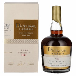 Dictador JERARQUÍA 29 Years Old FINO Rum 1991 41% Vol. 0,7l in Giftbox