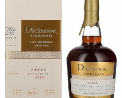 Dictador JERARQUÍA 30 Years Old PARDO Rum 1990 41% Vol. 0,7l in Giftbox