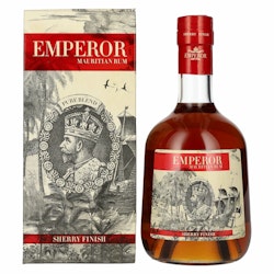 Emperor Mauritian Rum Aged Blend Sherry Finish 40% Vol. 0,7l in Giftbox