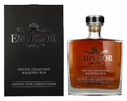 Emperor Mauritian Rum PRIVATE COLLECTION Château Pape Clément Finish 42% Vol. 0,7l in Giftbox