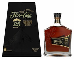 Flor de Caña 25 Years Old Single Estate Rum 40% Vol. 0,7l in Giftbox