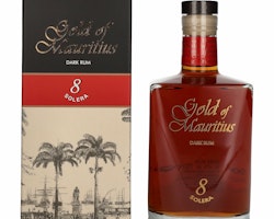 Gold of Mauritius 8 Solera Dark Rum 40% Vol. 0,7l in Giftbox