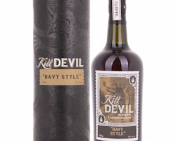 Hunter Laing Kill Devil NAVY STYLE Blended Caribbean Rum 57% Vol. 0,7l in Giftbox