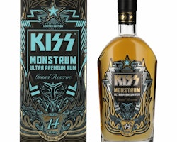 Kiss Monstrum 14 Years Old Ultra Premium Rum 43% Vol. 0,7l in Giftbox