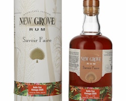 New Grove SAVOIR FAIRE Belle Vue Vintage 15 Years Old 2005 45% Vol. 0,7l in Giftbox