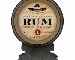 OSA Fine Spirits 5 Years Old Admiral's Cask Premium Panama Rum Barrel 40% Vol. 0,7l in Giftbox