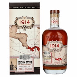 Ron 1914 Panama Rum EDICIÓN GATÚN Barrel Aged Rum 41,3% Vol. 0,7l in Giftbox