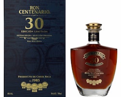 Ron Centenario EDICIÓN LIMITADA 30 Sistema Solera Rum 40% Vol. 0,7l in Giftbox