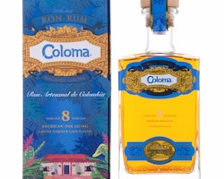 Ron Coloma 8 Years Old 40% Vol. 0,7l in Giftbox