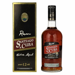 Santiago de Cuba Extra Añejo 12 Años 40% Vol. 0,7l in Giftbox