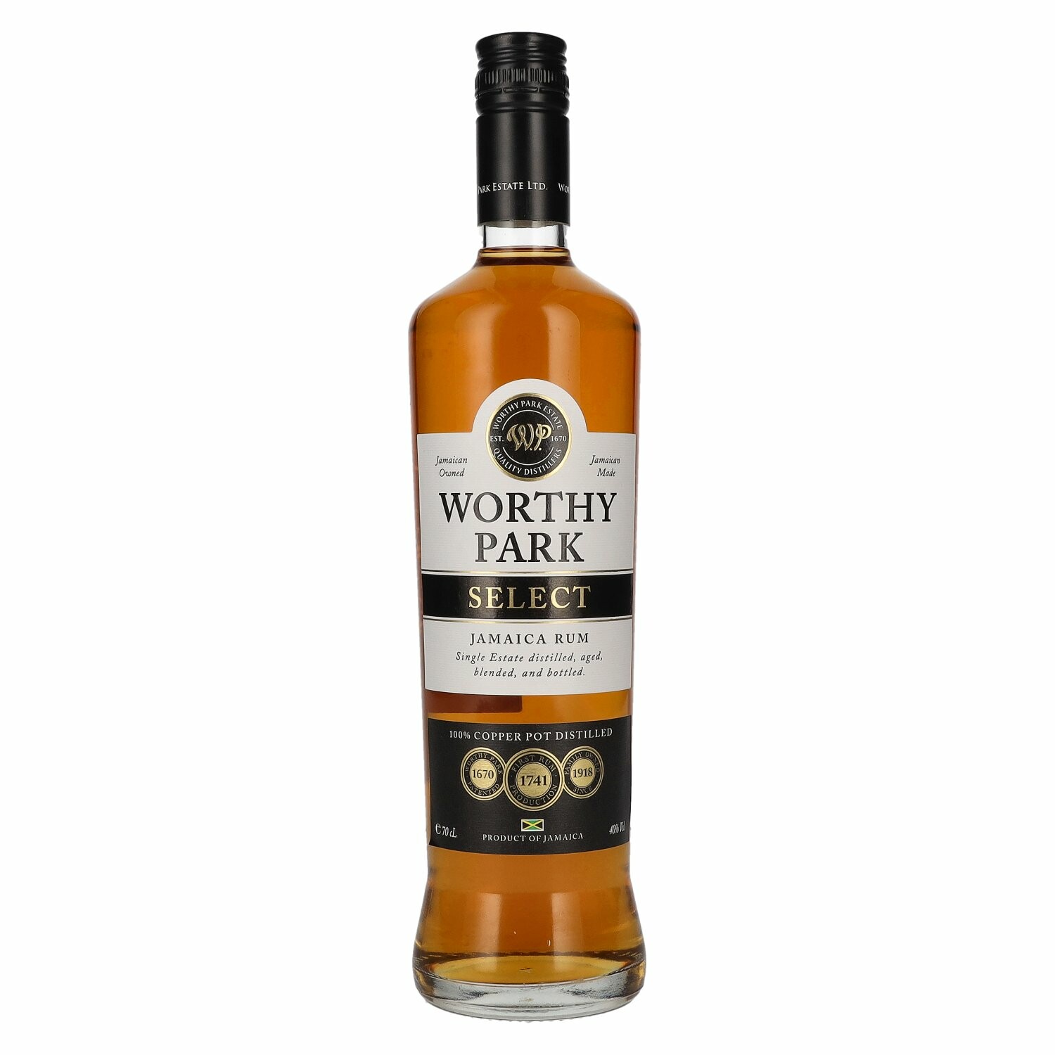Worthy Park 12 Years Old Select Jamaica Rum 40% Vol. 0,7l