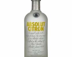 Absolut CITRON Flavored Vodka 40% Vol. 0,7l