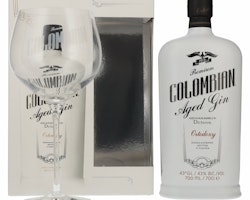 Dictador Ortodoxy Colombian Aged White Gin 43% Vol. 0,7l in Giftbox with glass
