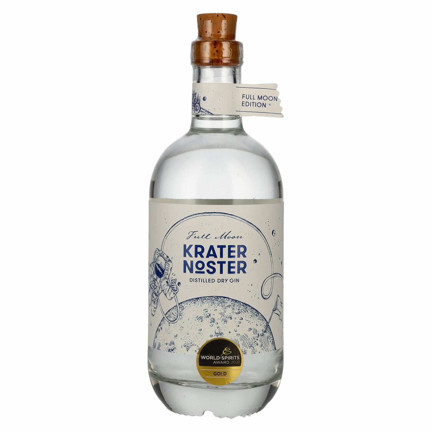 Krater Noster Bavarian Distilled Dry Gin FULL MOON EDITION 46,9% Vol. 0,7l