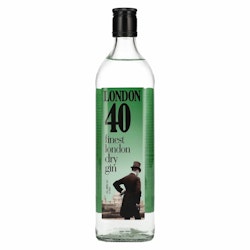 London 40 Finest London Dry Gin 40% Vol. 0,7l