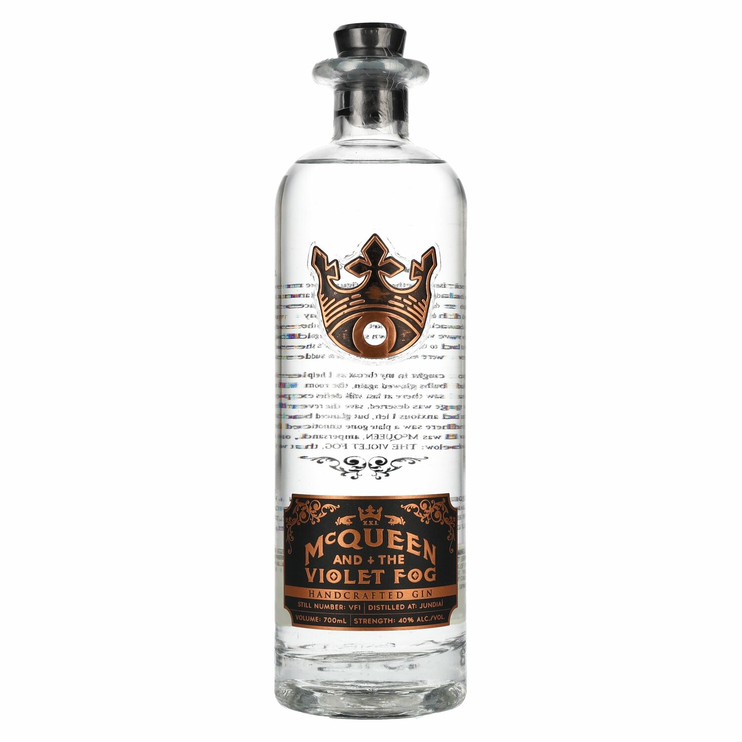 McQueen and the Violet Fog Handcrafted Gin 40% Vol. 0,7l