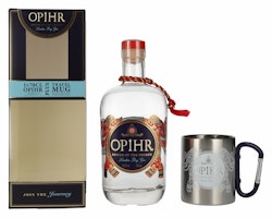 Opihr ORIENTAL SPICED London Dry Gin 42,5% Vol. 0,7l in Giftbox with Travel Mug