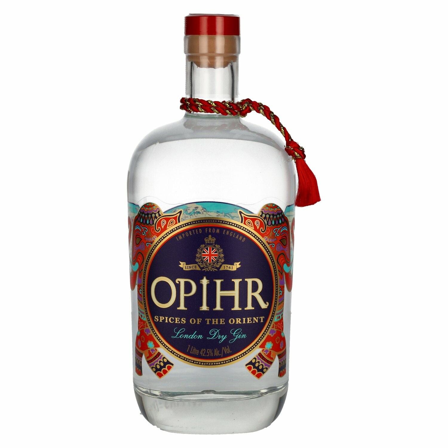 Opihr ORIENTAL SPICED London Dry Gin 42,5% Vol. 1l