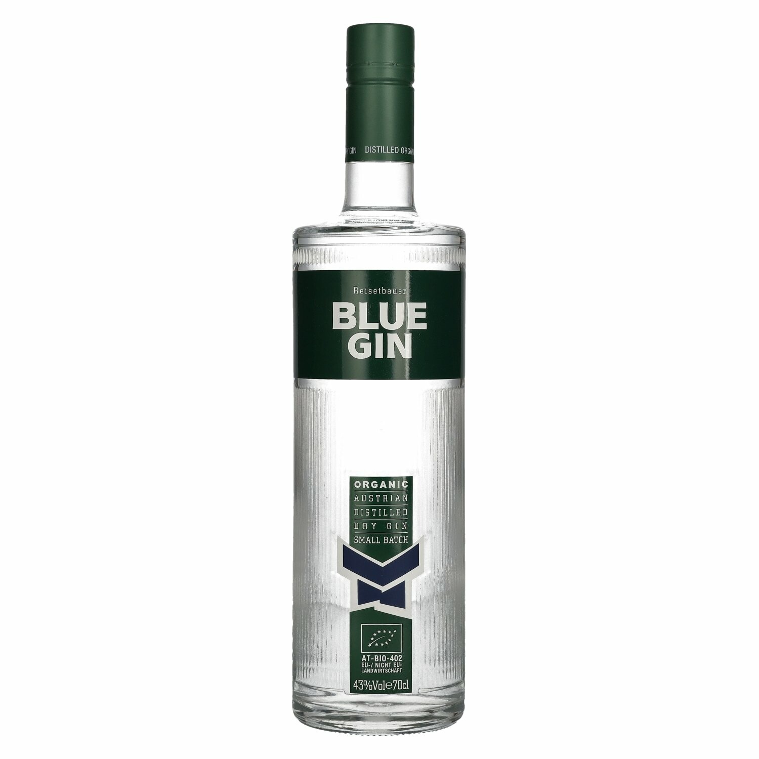Reisetbauer Blue Gin Organic 43% Vol. 0,7l