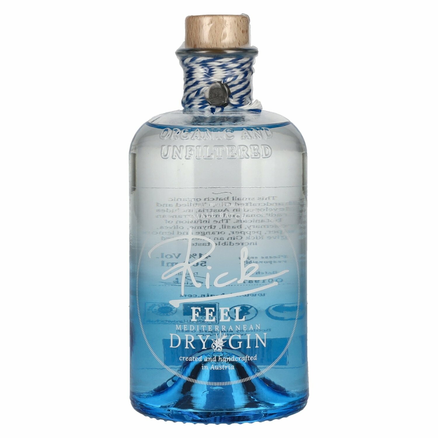 Rick FEEL Mediterranean Dry Gin 41% Vol. 0,5l