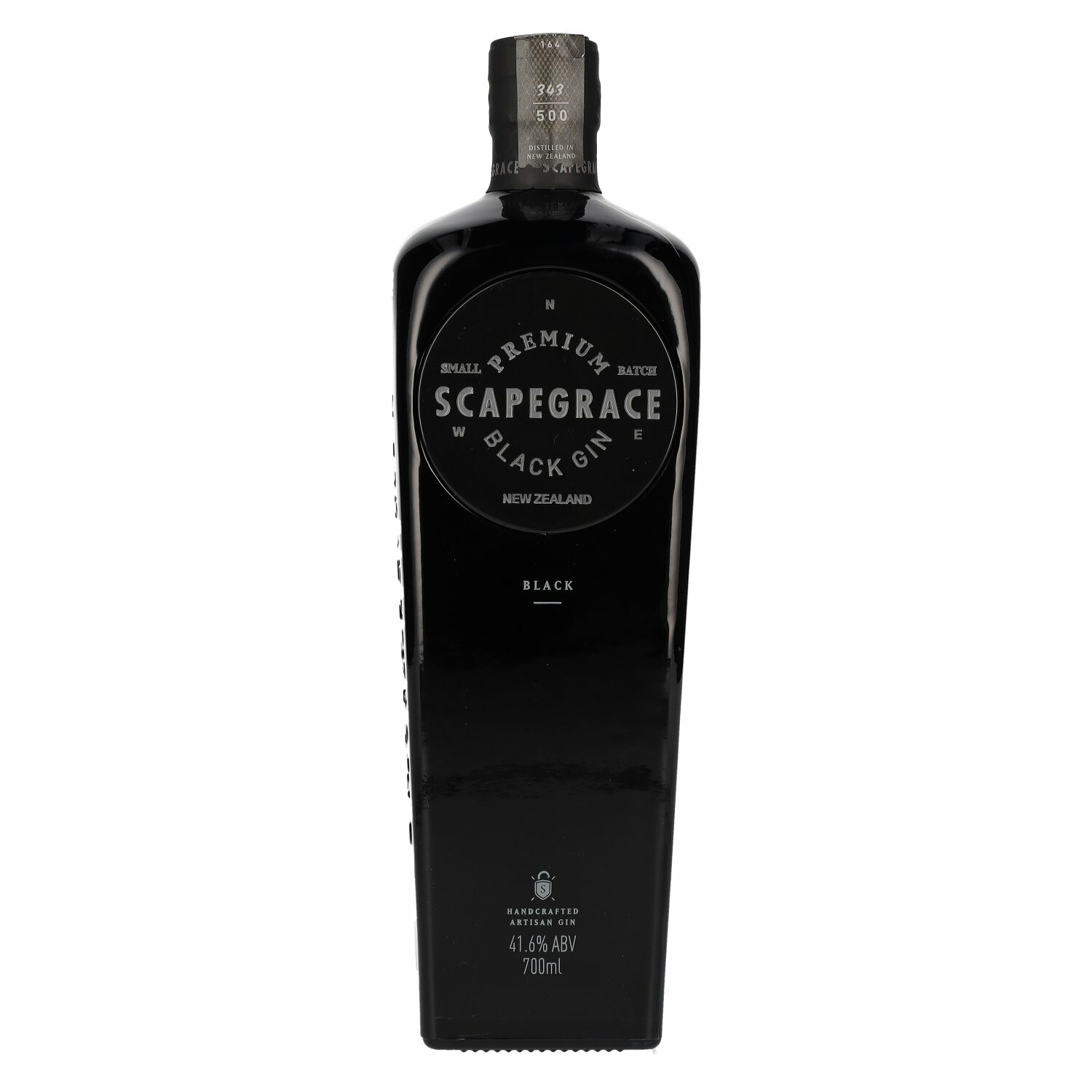 Scapegrace BLACK Premium Dry Gin 41,6% Vol. 0,7l