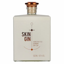Skin Gin Handcrafted German Dry Gin Edition Blanc 42% Vol. 0,5l