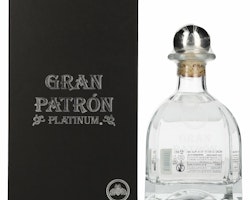Gran Patrón Tequila PLATINUM Silver 100% de Agave 40% Vol. 0,7l in Giftbox