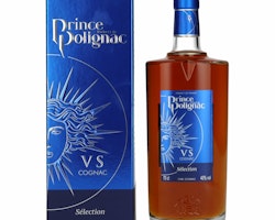 Prince Hubert de Polignac V.S Cognac Sélection 40% Vol. 0,7l in Giftbox