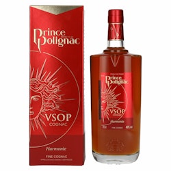 Prince Hubert de Polignac V.S.O.P Cognac Harmonie 40% Vol. 0,7l in Giftbox