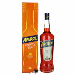 Aperol Aperitivo 11% Vol. 3l in Giftbox with bottle pourer