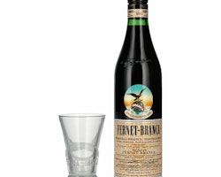 Fernet-Branca 39% Vol. 0,7l with glass